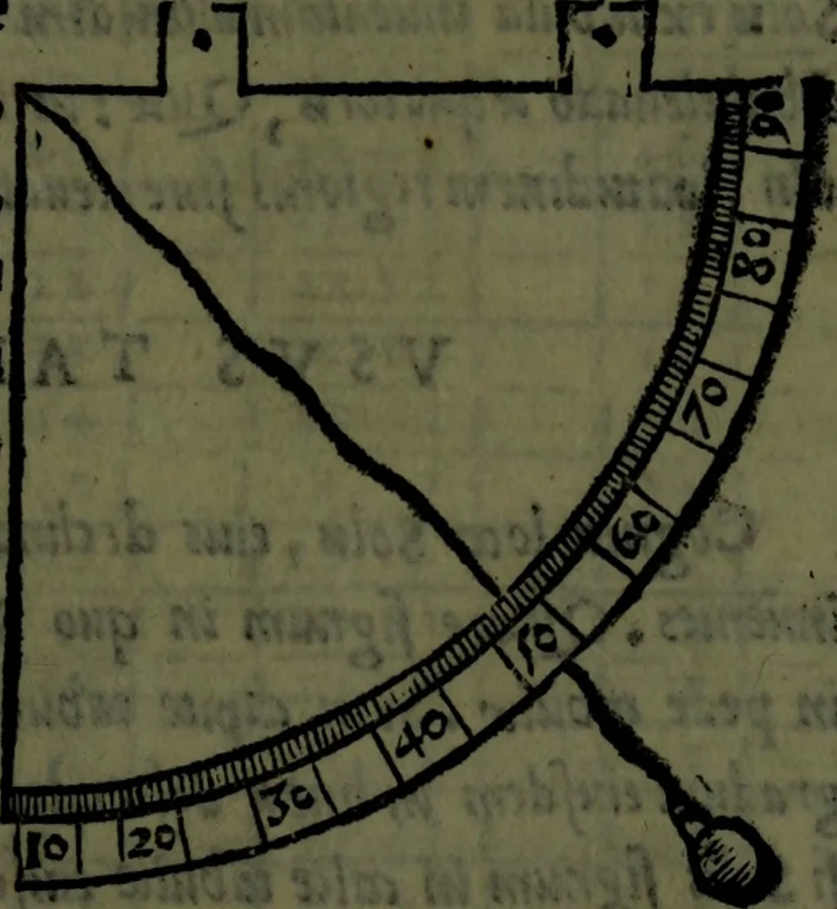 An illustration from Cosmographiae introductio cum quibusdam geometriae ac astronomiae principiis ad eam rem necessariis, 1541, leaf 32