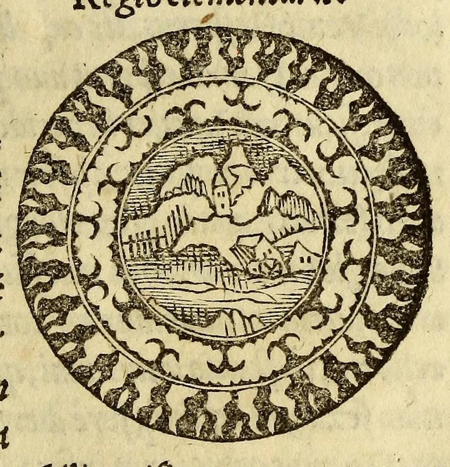 An illustration from Cosmographiae introductio : cum quibusdam gæometriæ [sic] ac astronomiæ principijs ad eam rem necessarijs, 1532, leaf 29