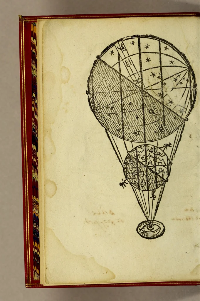 An illustration from Cosmographiae introductio : cum quibusdam gæometriæ [sic] ac astronomiæ principijs ad eam rem necessarijs, 1532, leaf 8