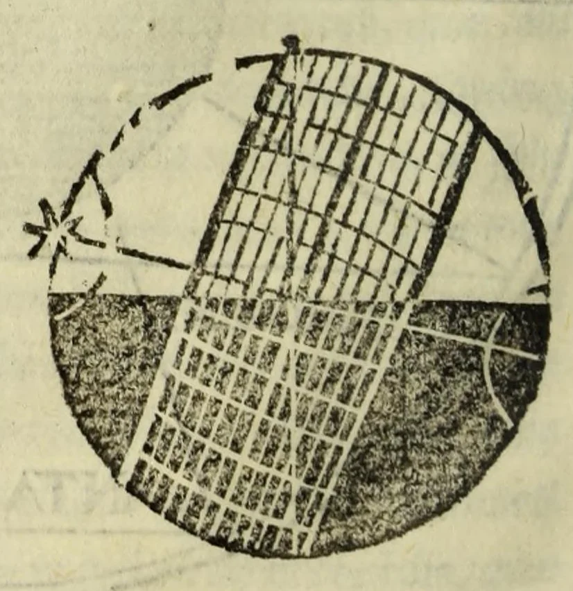 An illustration from Cosmographiae introductio : cum quibusdam geometriæ ac astronomiæ principiis ad eam rem necessariis, 1541, leaf 24