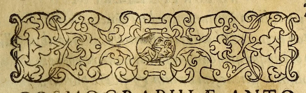 An illustration from Cosmographiae, seu Mundi sphaerae, libri tres, : noua methodo & dilucida conscripti., 1567, leaf 13