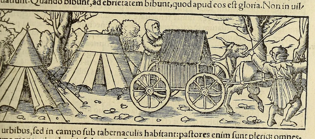 An illustration from Cosmographiae uniuersalis lib. VI. in quibus, iuxta certioris fidei scriptorum traditionem describuntur, omniu[m] habitabilis orbis partiu[m] situs, p[ro]priæq[ue] dotes. regionum topographicæ effigies .., 1550, leaf 1147