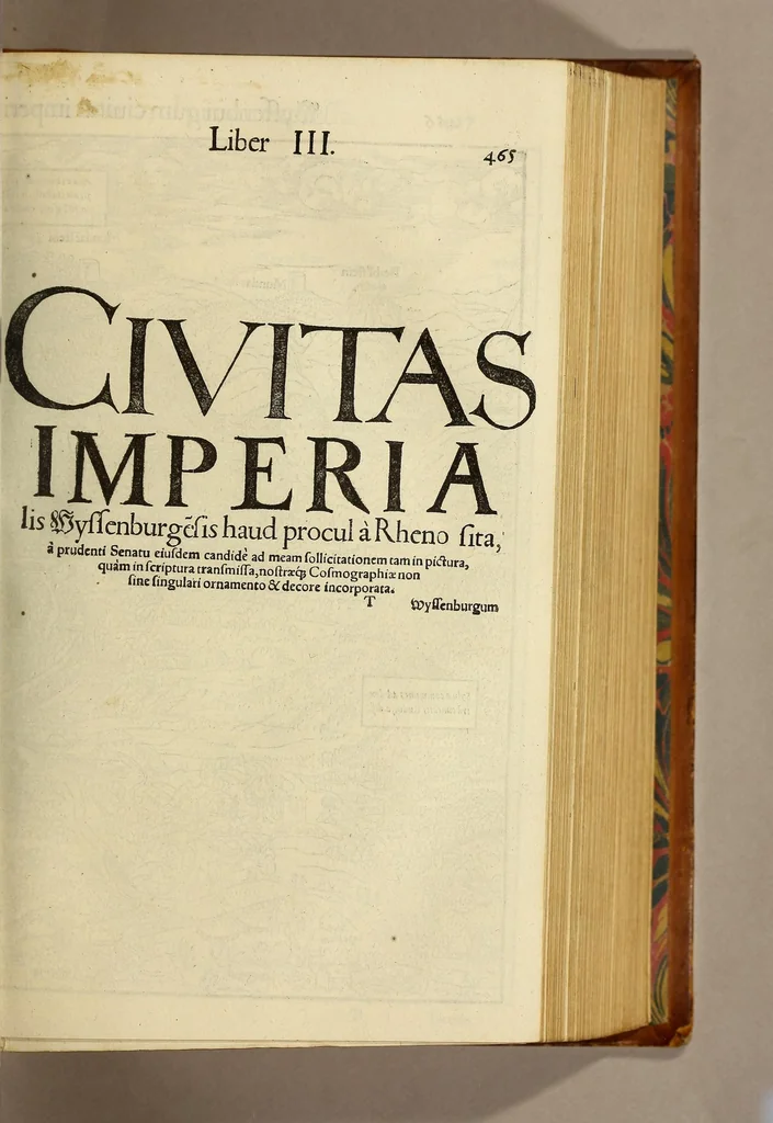 An illustration from Cosmographiae uniuersalis lib. VI. in quibus, iuxta certioris fidei scriptorum traditionem describuntur, omniu[m] habitabilis orbis partiu[m] situs, p[ro]priæq[ue] dotes. regionum topographicæ effigies .., 1550, leaf 551