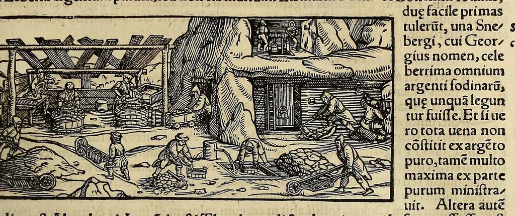 An illustration from Cosmographiae uniuersalis lib. VI. in quibus, iuxta certioris fidei scriptorum traditionem describuntur, omniu[m] habitabilis orbis partiu[m] situs, p[ro]priæq[ue] dotes. regionum topographicæ effigies .., 1550, leaf 95