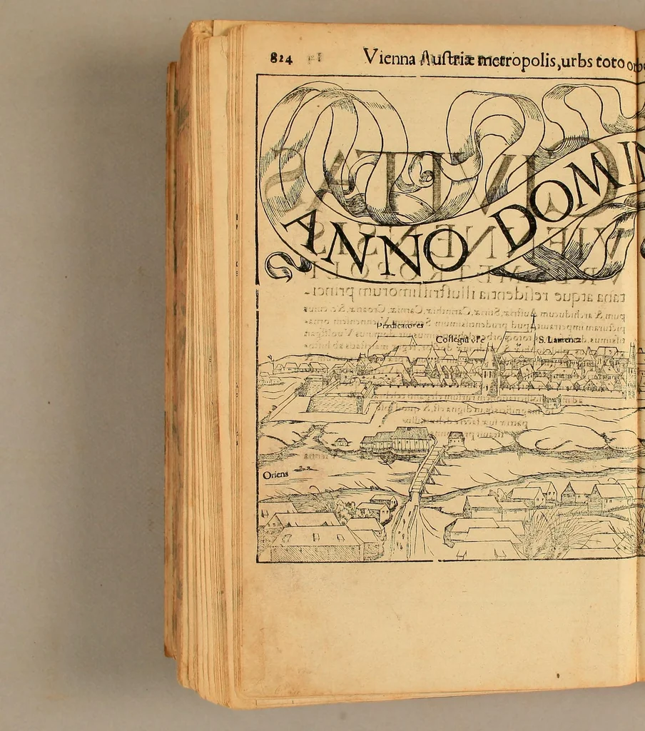 An illustration from Cosmographiae vniuersalis lib. VI. in quibus iuxta certioris fidei scriptores, sine omni cuiuscunq[ue] molestia, uel læsione, describuntur, omnium habitabilis orbis partium situs propriæq[ue] dotes. regionum topographicæ picturæ. ..., 1572, leaf 1108