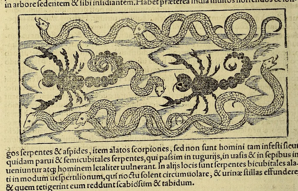 An illustration from Cosmographiae vniuersalis lib. VI. in quibus iuxta certioris fidei scriptores, sine omni cuiuscunq[ue] molestia, uel læsione, describuntur, omnium habitabilis orbis partium situs propriæq[ue] dotes. regionum topographicæ picturæ. ..., 1572, leaf 1518