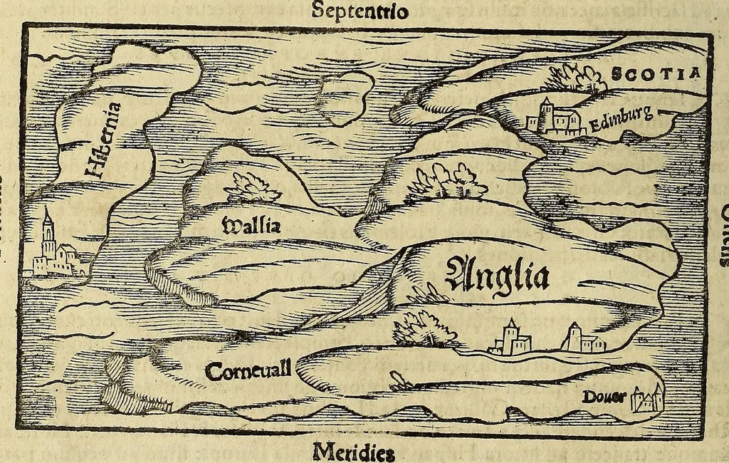 An illustration from Cosmographiae vniuersalis lib. VI. in quibus iuxta certioris fidei scriptores, sine omni cuiuscunq[ue] molestia, uel læsione, describuntur, omnium habitabilis orbis partium situs propriæq[ue] dotes. regionum topographicæ picturæ. ..., 1572, leaf 324