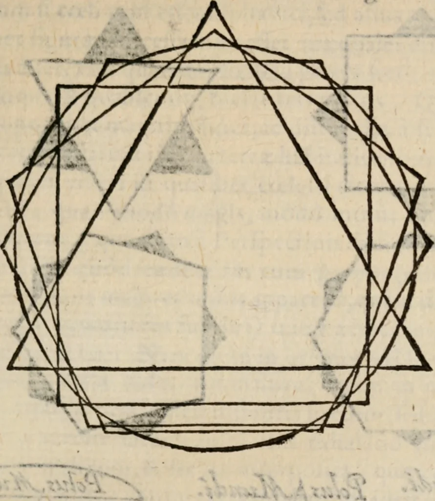 An illustration from Cosmographia in qvatvor libros distribvta summo ordine, miraqve facilitate, ac breuitate ad magnam Ptolemæi mathematicam constructionem, ad vniuersamque astrologiam institutens. Francisco Barocio ... avtore. Cum præfatione eiusdem autoris, in qua perfecta quidem astrologiæ diuisio, & enarratio autorum illustrium, & voluminum ab eis conscriptorum in singulis astrologiæ partibus habetur: Joannis de Sacrobosco verò 84 errores, et alij permulti suorum expositorum, & sectatorum ostenduntur. rationibusq[uam] redarguuntur. Præcesserunt etiam quædam communia mathematica, necnon arithmetica, & geometrica principia, nonnullæq[uam] propositiones, de quibus in toto opere sæpe fit mentio: ac demum locupletissimus index eorum, quæ ipsa Cosmographia continentur .., 1585, leaf 154