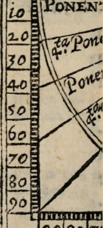 An illustration from Cosmographia in qvatvor libros distribvta summo ordine, miraqve facilitate, ac breuitate ad magnam Ptolemæi mathematicam constructionem, ad vniuersamque astrologiam institutens. Francisco Barocio ... avtore. Cum præfatione eiusdem autoris, in qua perfecta quidem astrologiæ diuisio, & enarratio autorum illustrium, & voluminum ab eis conscriptorum in singulis astrologiæ partibus habetur: Joannis de Sacrobosco verò 84 errores, et alij permulti suorum expositorum, & sectatorum ostenduntur. rationibusq[uam] redarguuntur. Præcesserunt etiam quædam communia mathematica, necnon arithmetica, & geometrica principia, nonnullæq[uam] propositiones, de quibus in toto opere sæpe fit mentio: ac demum locupletissimus index eorum, quæ ipsa Cosmographia continentur .., 1585, leaf 271