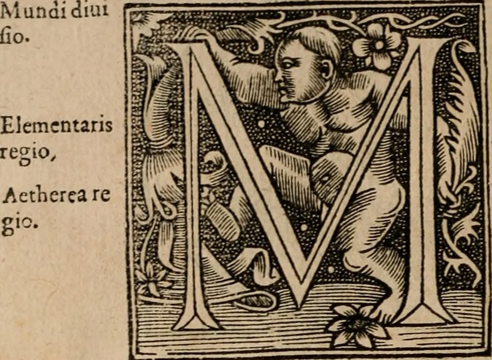 An illustration from Cosmographia Petri Apiani, 1553, leaf 11
