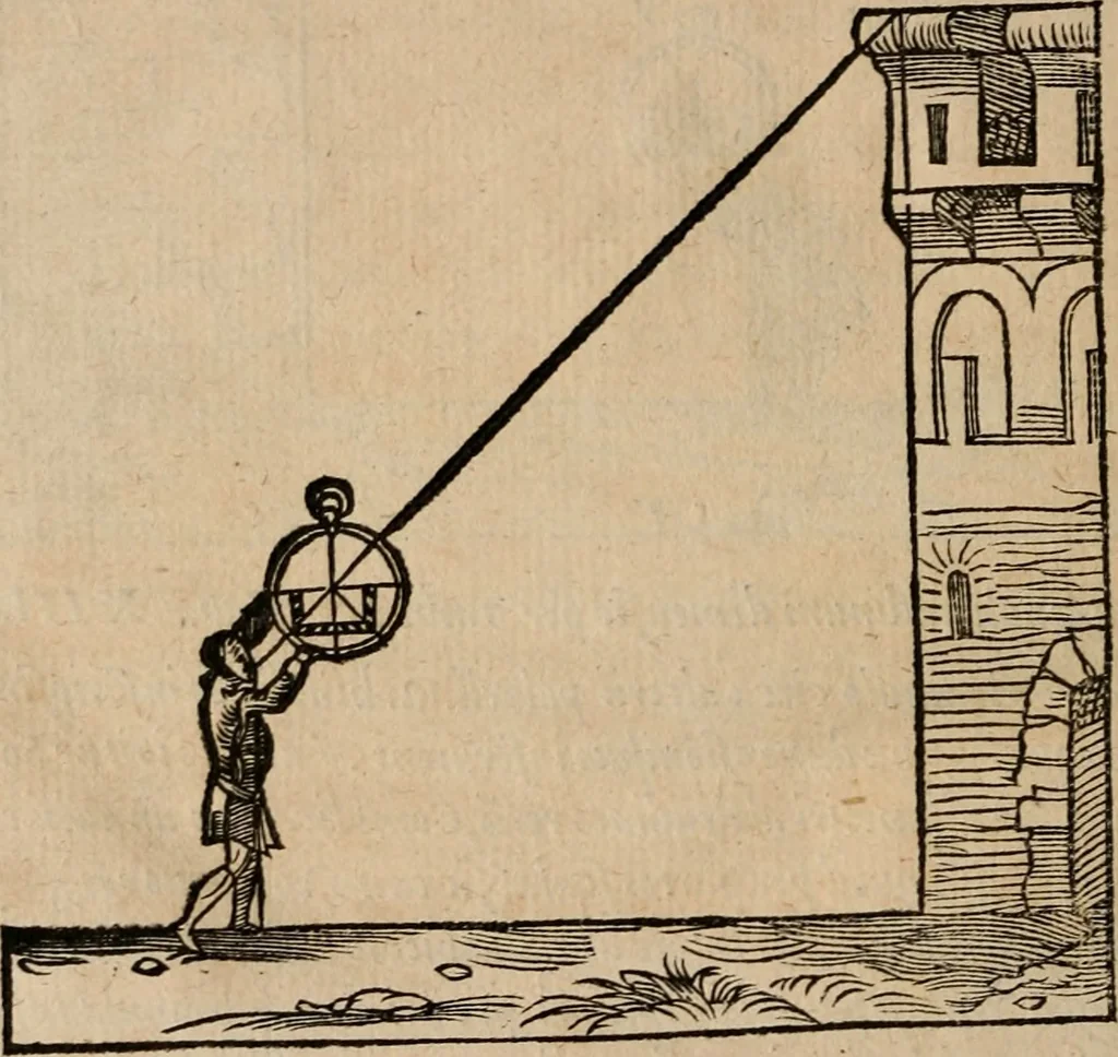 An illustration from Cosmographia Petri Apiani, 1553, leaf 141