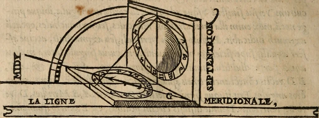 An illustration from Cosmographia Petri Apiani, 1553, leaf 53