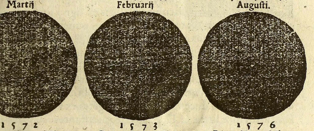 An illustration from Cosmographia Petri Apiani,, 1550, leaf 33