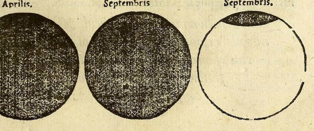 An illustration from Cosmographia Petri Apiani,, 1550, leaf 33