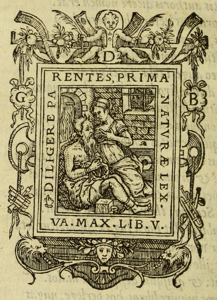An illustration from Cosmographia Petri Apiani,, 1553, leaf 146