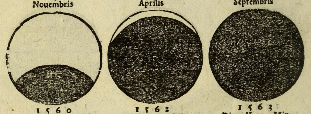 An illustration from Cosmographia Petri Apiani,, 1553, leaf 34