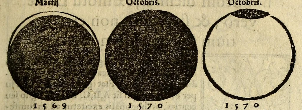 An illustration from Cosmographia Petri Apiani,, 1553, leaf 35