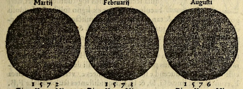 An illustration from Cosmographia Petri Apiani,, 1553, leaf 35