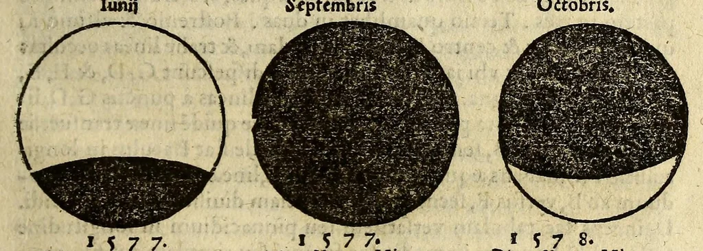 An illustration from Cosmographia Petri Apiani,, 1553, leaf 35