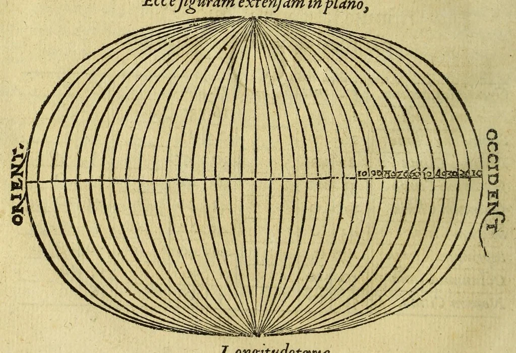 An illustration from Cosmographia Petri Apiani,, 1551, leaf 24