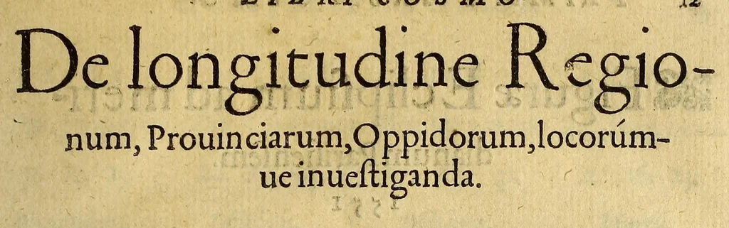 An illustration from Cosmographia Petri Apiani,, 1553, leaf 31