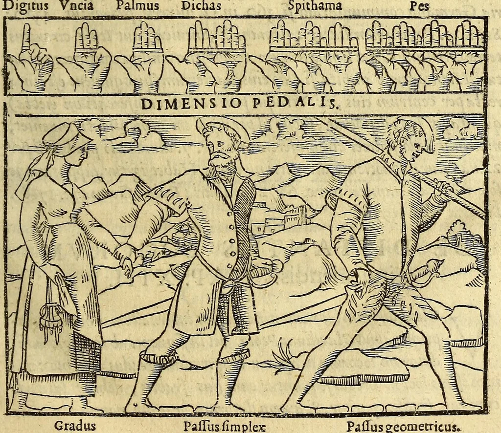 An illustration from Cosmographia Petri Apiani,, 1553, leaf 37