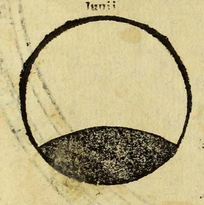 An illustration from Cosmographia Petri Apiani,, 1574, leaf 30