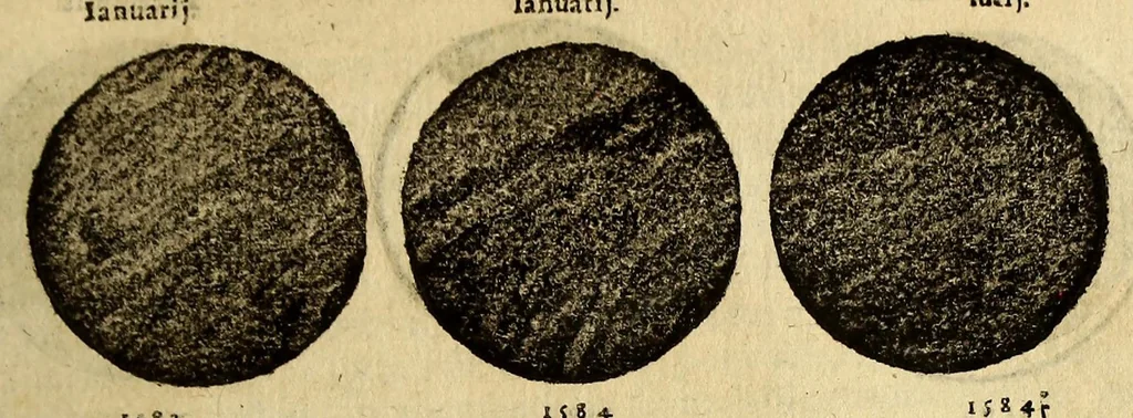 An illustration from Cosmographia Petri Apiani,, 1574, leaf 31