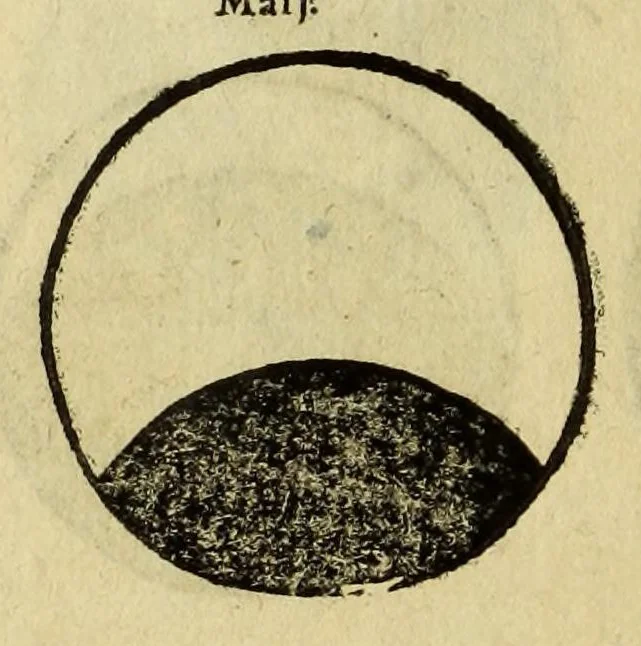An illustration from Cosmographia Petri Apiani,, 1574, leaf 32