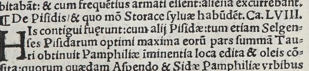 An illustration from Cosmographia Pii Papae in Asiae & Europae eleganti descriptione : Asia. Historias rerum vbique gestaru[m] cu[m] locorum descriptione, complectitur. Europa, temporum authoris, varias continet historias, 1509, leaf 115