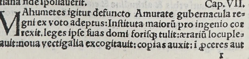 An illustration from Cosmographia Pii Papae in Asiae & Europae eleganti descriptione : Asia. Historias rerum vbique gestaru[m] cu[m] locorum descriptione, complectitur. Europa, temporum authoris, varias continet historias, 1509, leaf 219