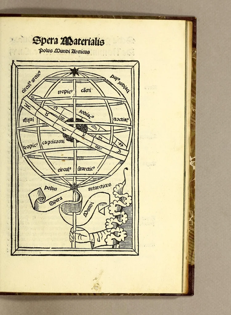 An illustration from Cosmographia Pomponij Mele: authoris nitidissimi tribus libris digesta, 1512, leaf 71