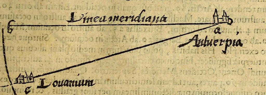 An illustration from Cosmographia, siue descriptio vniuersi orbis,, 1584, leaf 207