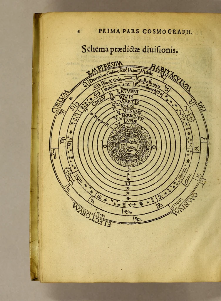 An illustration from Cosmographia, siue descriptio vniuersi orbis,, 1584, leaf 26