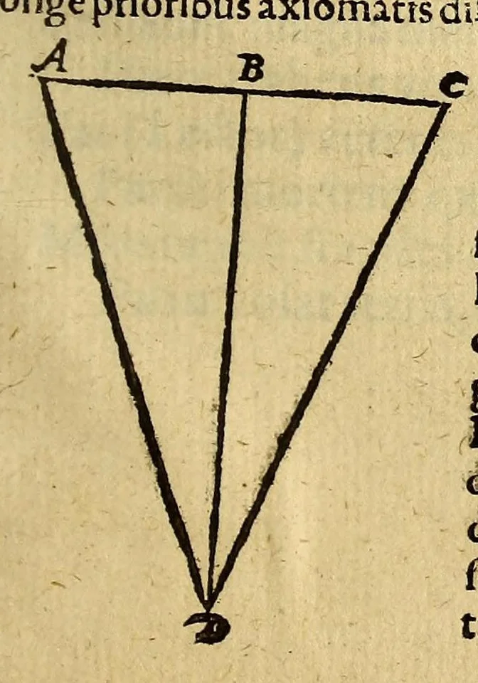 An illustration from Cosmographia, siue descriptio vniuersi orbis,, 1584, leaf 487