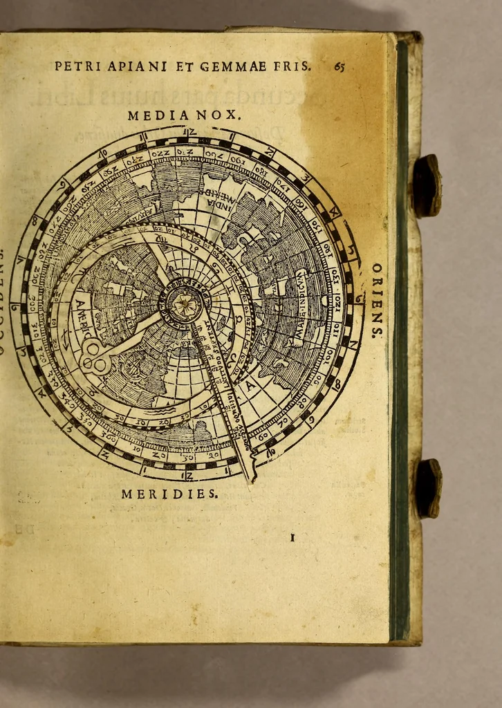 An illustration from Cosmographia, siue descriptio vniuersi orbis,, 1584, leaf 85