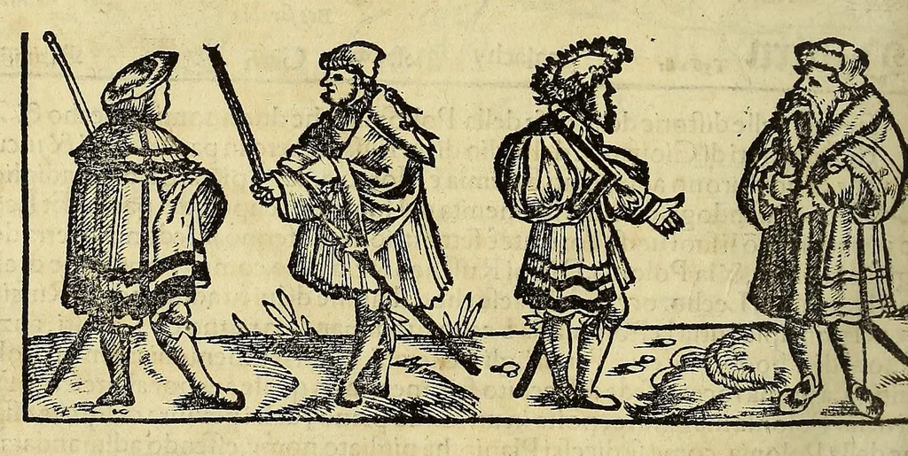 An illustration from Cosmographia vniuersale, nella quale secondo che n'hanno parlato : ipiu veraci scrittori, son designati i siti di tutti gli paësi. I siti de tutte le parti del mondo habitabile, & le proprie doti: le tauole topographice delle regioni ..., 1575, leaf 1046