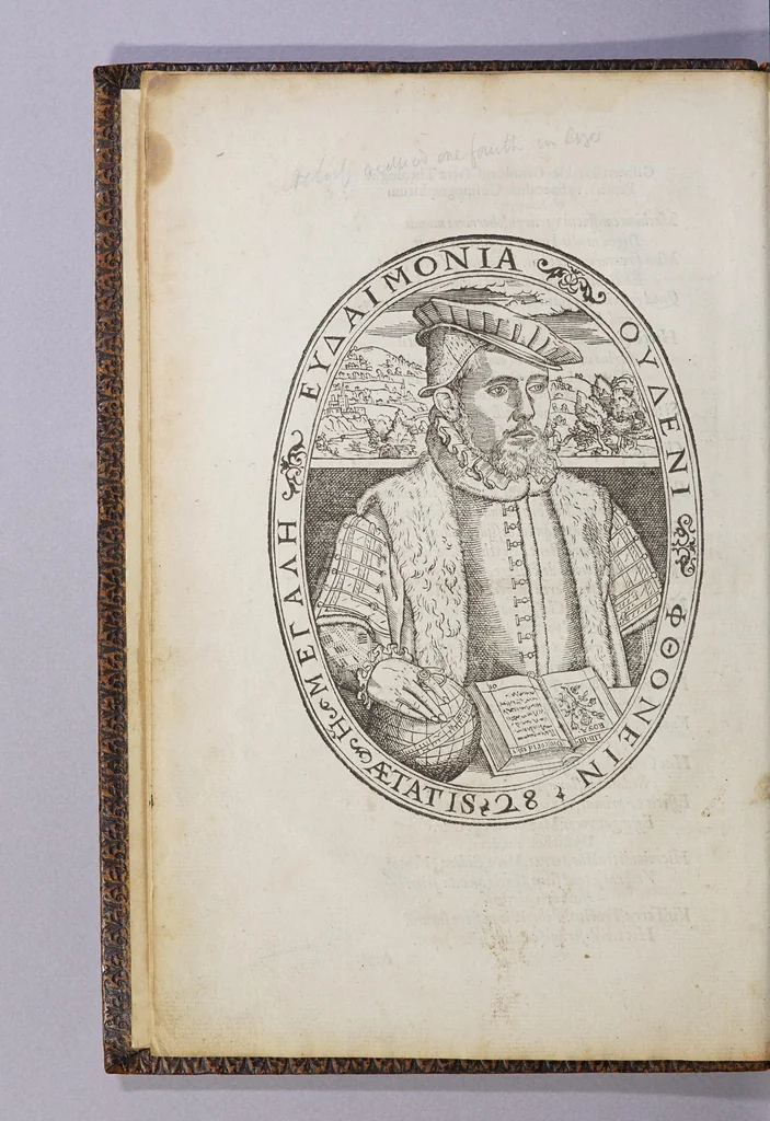 An illustration from The cosmographical glasse, conteinyng the pleasant principles of cosmographie, geographie, hydrographie, or nauigation., 1559, leaf 12