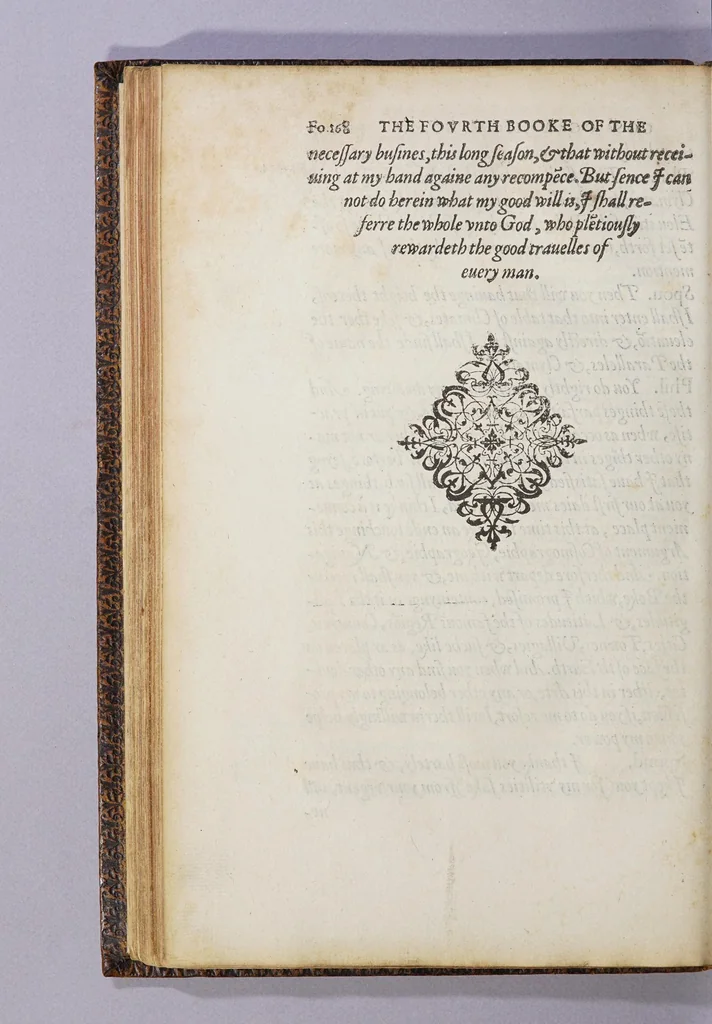 An illustration from The cosmographical glasse, conteinyng the pleasant principles of cosmographie, geographie, hydrographie, or nauigation., 1559, leaf 188