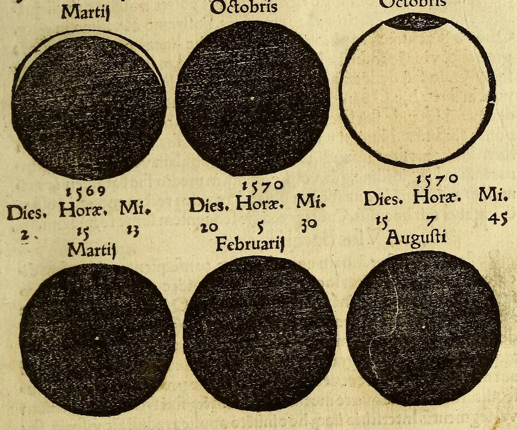 An illustration from Cosmographicus liber Petri Apiani mathematici,, 1533, leaf 33