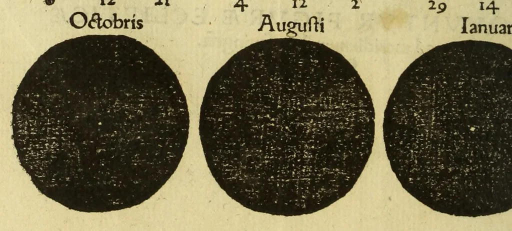 An illustration from Cosmographicus liber Petri Apiani mathematici,, 1529, leaf 36
