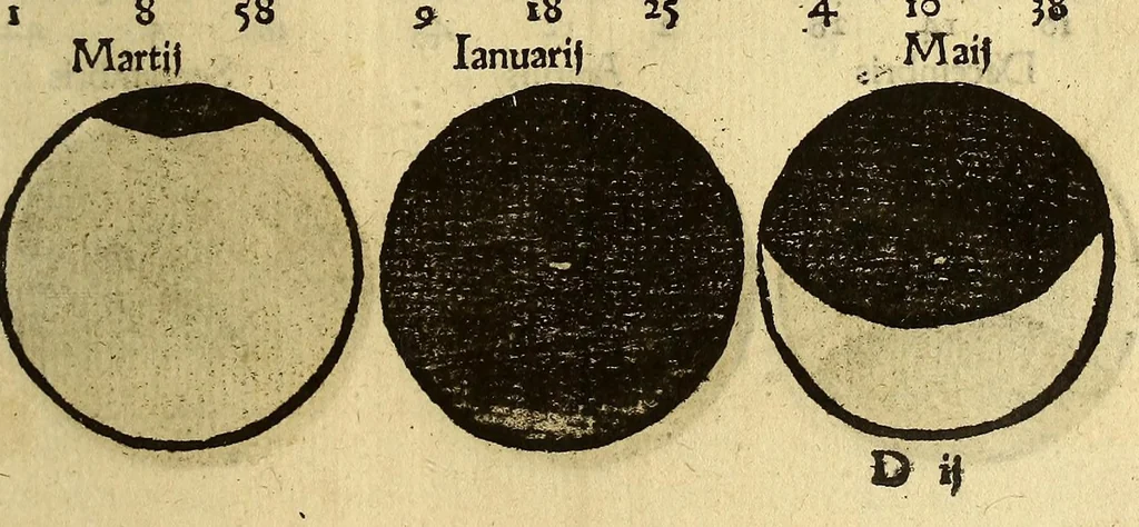 An illustration from Cosmographicus liber Petri Apiani mathematici,, 1529, leaf 37