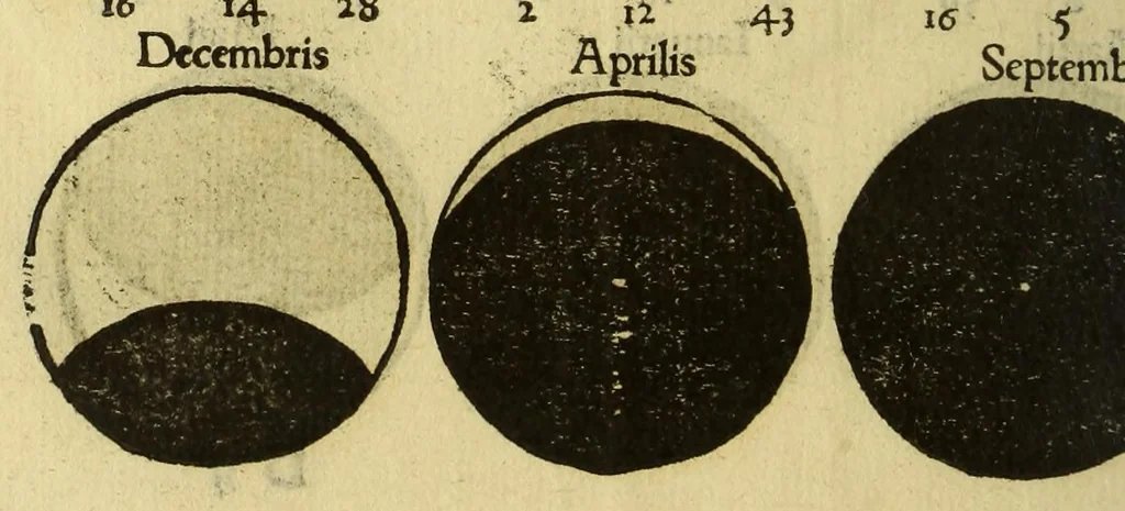 An illustration from Cosmographicus liber Petri Apiani mathematici,, 1529, leaf 38