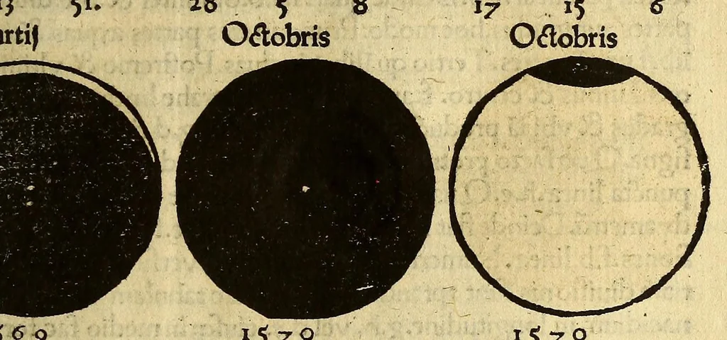 An illustration from Cosmographicus liber Petri Apiani mathematici,, 1529, leaf 39