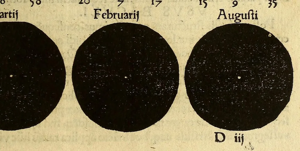 An illustration from Cosmographicus liber Petri Apiani mathematici,, 1529, leaf 39