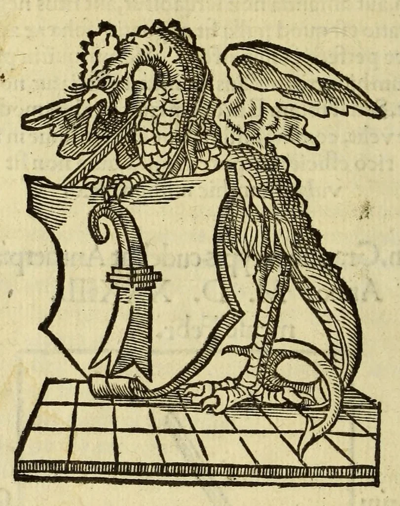 An illustration from Cosmographicus liber Petri Apiani mathematici,, 1534, leaf 134