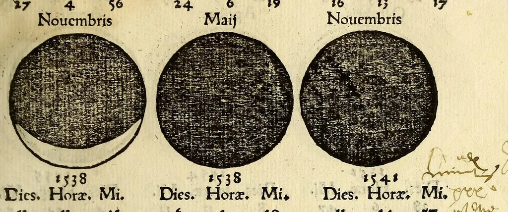 An illustration from Cosmographicus liber Petri Apiani mathematici,, 1534, leaf 31