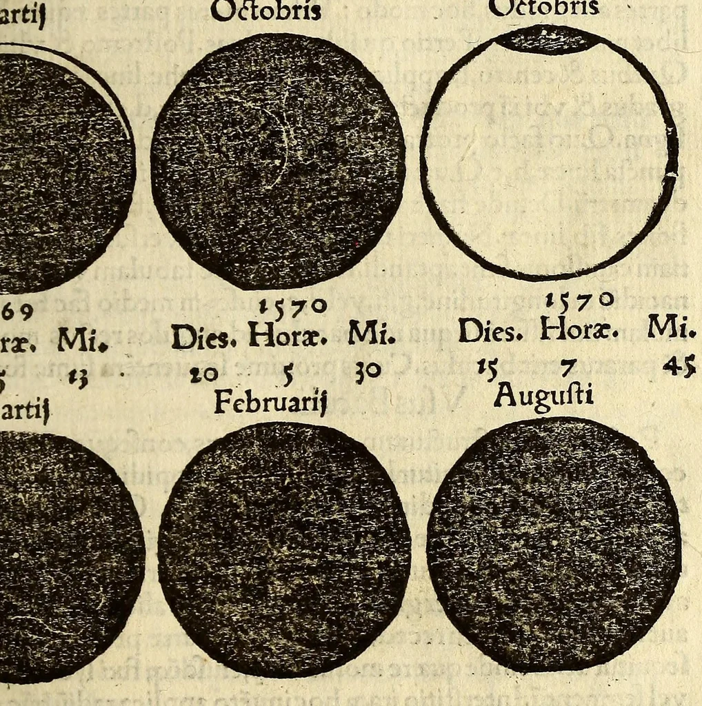 An illustration from Cosmographicus liber Petri Apiani mathematici,, 1534, leaf 33