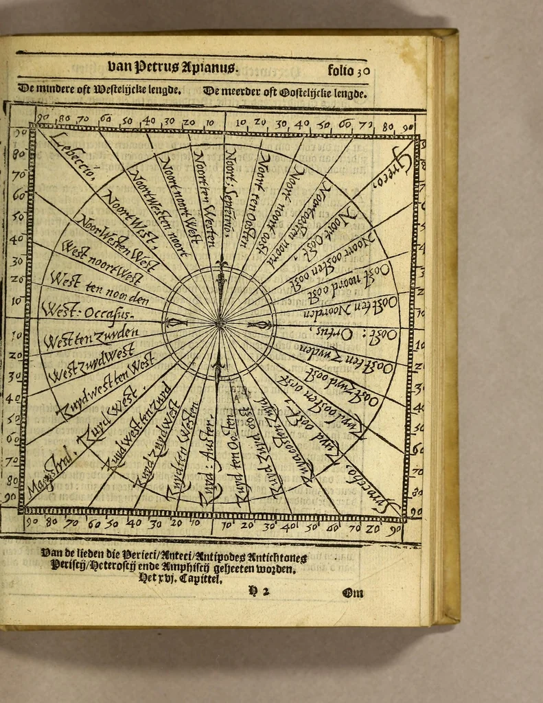 An illustration from Cosmographie. ofte Beschrijvinge de gheheelder werelt,, 1609, leaf 69
