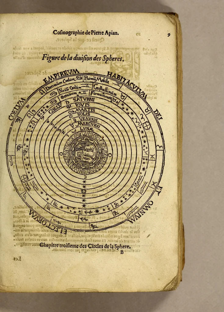 An illustration from Cosmographie, ou Description des quatre parties du monde, contenant la situation, diuision, & estendue de chascune region & prouince d'icelles,, 1581, leaf 19
